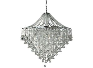 5053423021065 - Dorchester - 7 Light Chandelier Chrome Finish E14 - Searchlight