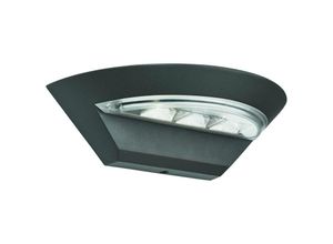 5053423048413 - Outdoor - led Außen Aluminium Wandleuchte Grau IP44 - Searchlight