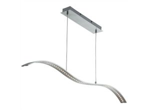 5053423056661 - Bar Lights - Integrierter led Bar Deckenanhänger Satin Silber Satin Nickel - Searchlight