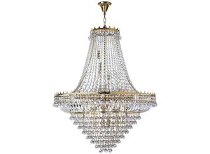 5053423058368 - Versailles - 19 Light Chandelier Gold Finish E14 - Searchlight