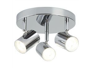 5053423092713 - Rollo - Integrierter led 3 Light Spotlight Chrome - Searchlight