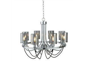 5053423097824 - Catalina - 8 Light Multi Arm Kronleuchter Chrom Finish E14 - Searchlight