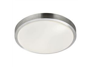 5053423104256 - Flush - led 3 Licht Badezimmer Deckenleuchte Aluminium Weiß IP44 - Searchlight