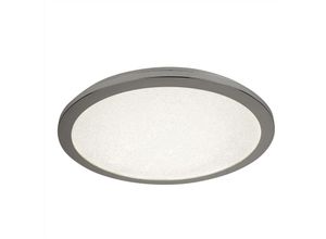 5053423125084 - Flush - Integriertes led 1 Licht Badezimmer Chrom Weiß IP44 - Searchlight