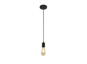 5053423137926 - Squiggle - 1 Lichtanhänger Matt Black E27 - Searchlight