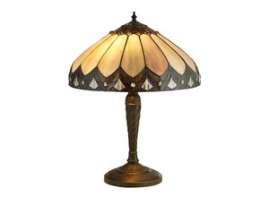 5053423139173 - Tischlampe Pearl im Tiffany-Stil Höhe 53 cm