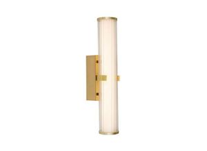 5053423168159 - - Scheinwerferklemme Led Gold Wandleuchte 18W Ip44