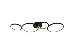 5053423174747 - - Suchscheinwerfer Cirque 4 Light Led Ring Flush Light Mattschwarz