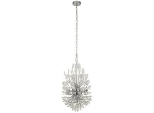 5053423187105 - Peacock 14 Light Pendelleuchte Kristall - Searchlight