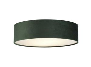 5053423187198 - Drum Pleat 2 Light Velvet Flush grüner Farbton - Searchlight