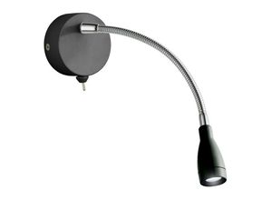 5053423202556 - Searchlight Lighting - Searchlight Flexi Wall led verstellbare Wandleuchte LED-Leseleuchte schwarz