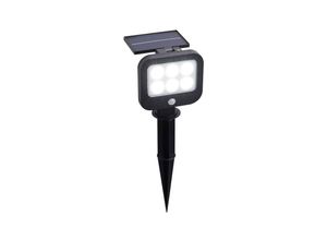 5053423241487 - Solar LED-Spike mit PIR-Bewegungssensor Schwarz - Searchlight