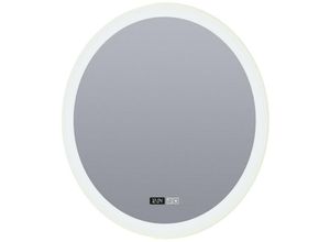 5053423254302 - Bathroom Mirror Runde Digitaluhr Demister - Searchlight