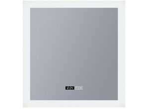 5053423254319 - Bathroom Mirror Quadratische Digitaluhr Demister - Searchlight