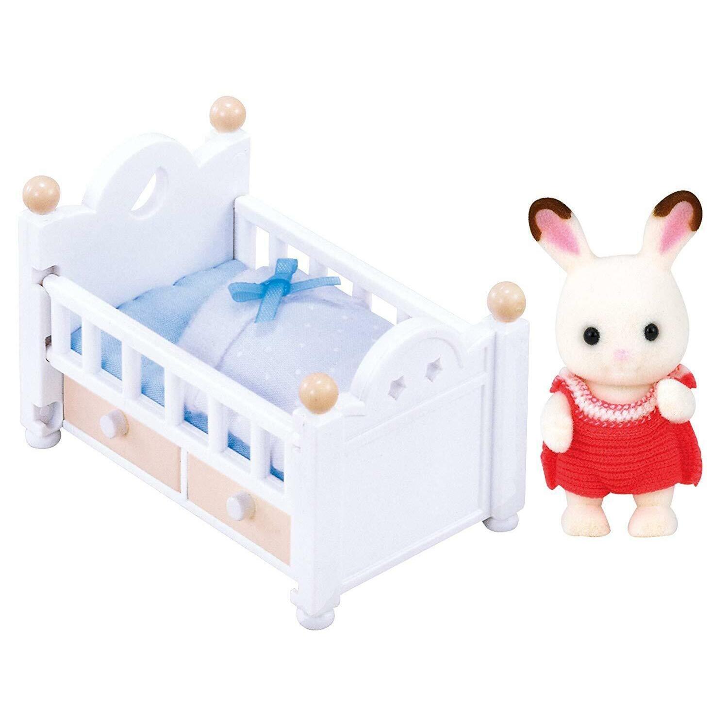 5054131050170 - Baby mit Bett Sylvanian Families Puppenzubehör-Set