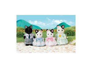 5054131051818 - Sylvanian Families Tuxedo Katzen Familie Schwarzohr