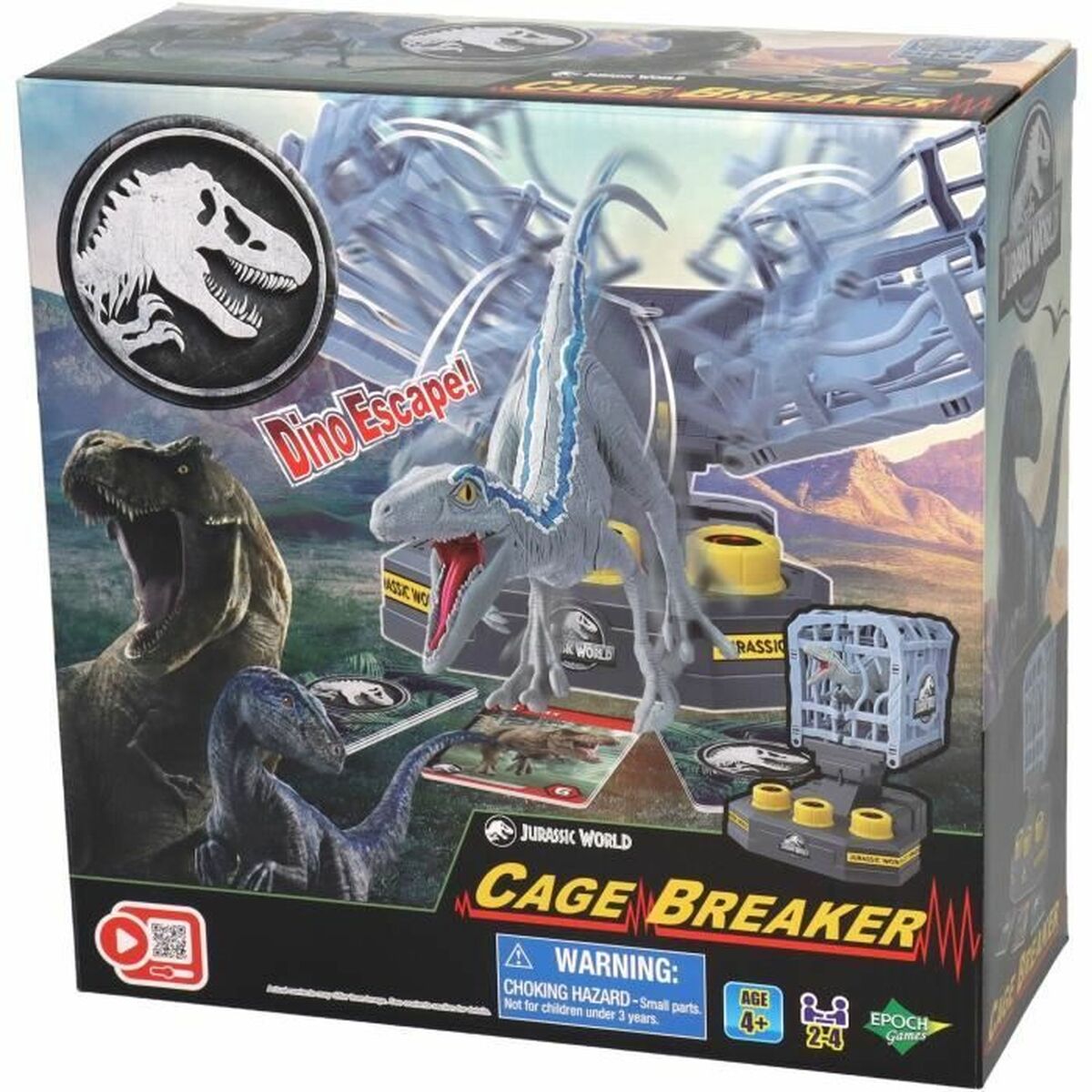 5054131075234 - Tischspiel EPOCH DENFANCE Jurassic World Cage Breaker 5054131075234 - Tischspiel EPOCH DENFANCE Jurassic World Cage Breaker
