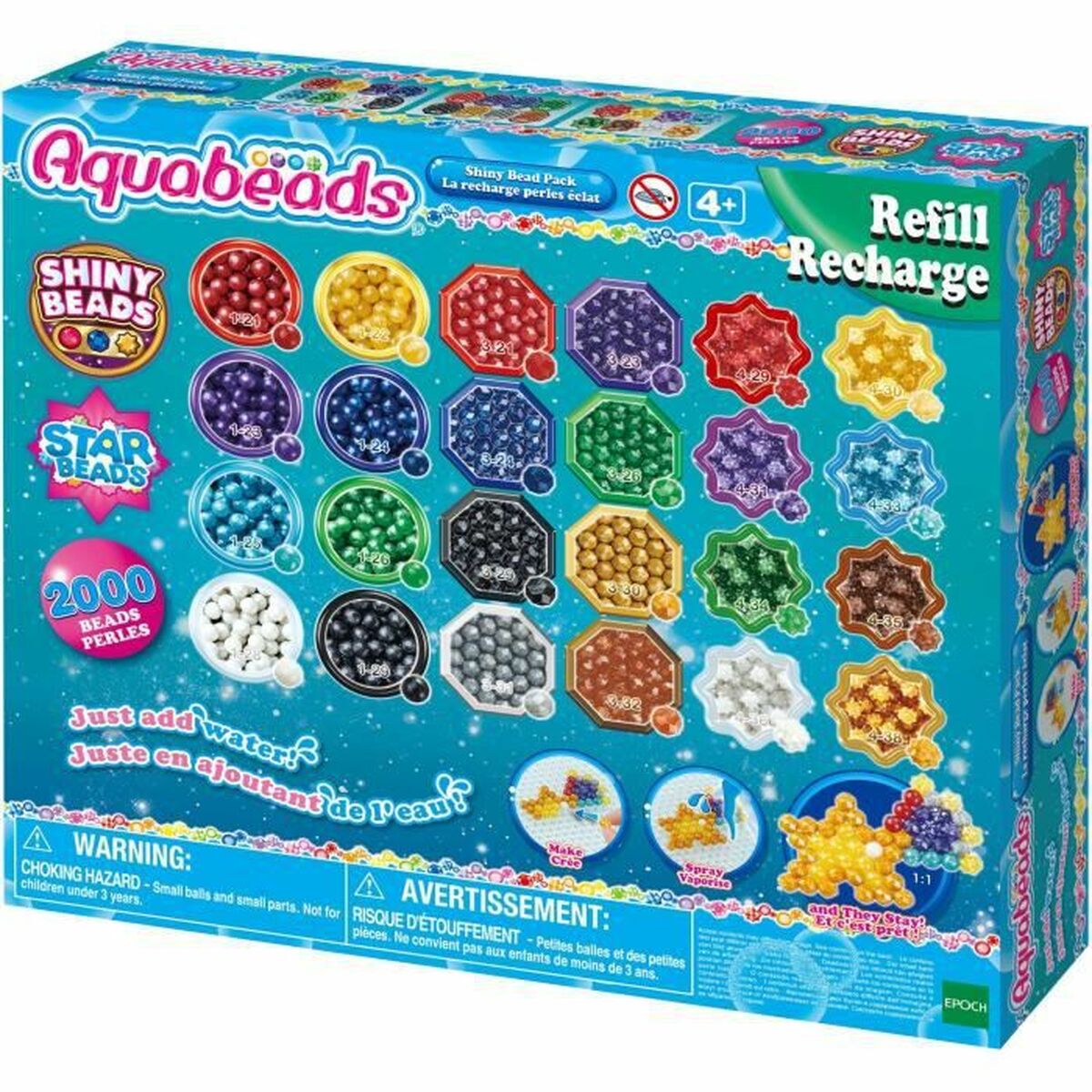 5054131319956 - Aquabeads 31995 Perlmuttperlen Nachfüllpack