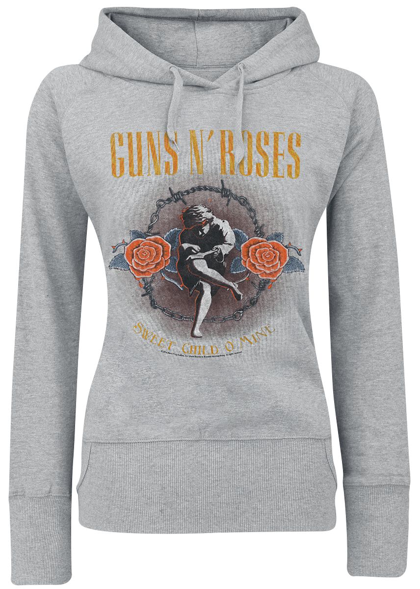 5054190241106 - Guns N Roses Sweet Child OMine Kapuzenpullover grau in S 5054190241106 - Guns N Roses Sweet Child OMine Kapuzenpullover grau in S