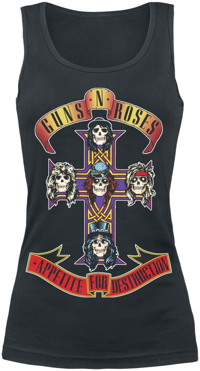 5054190328296 - Guns N Roses Appetite For Destruction Top schwarz in S 5054190328296 - Guns N Roses Appetite For Destruction Top schwarz in S