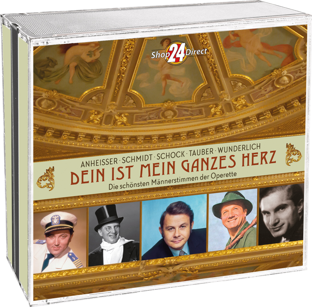 5054197110719 - Dein ist mein ganzes Herz - Die schönsten Männerstimmen der Operette 5054197110719 - Dein ist mein ganzes Herz - Die schönsten Männerstimmen der Operette
