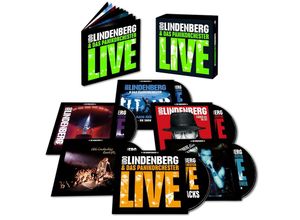 5054197739866 - Live (6CD-Box) - Udo Lindenberg & Das Panik-Orchester (CD)