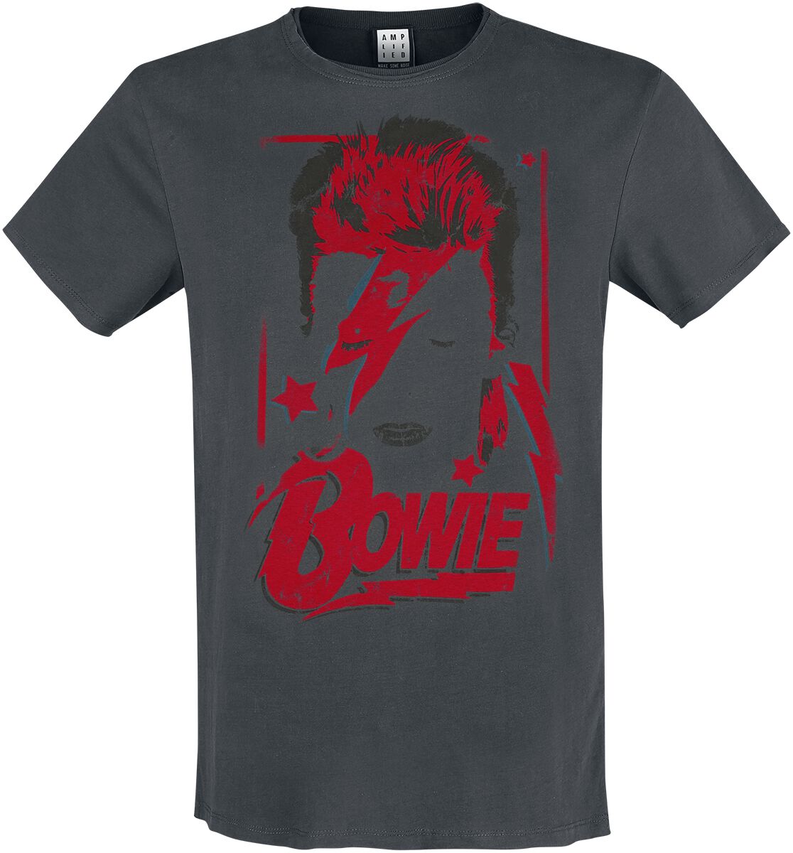 5054488306883 - Amplified Collection - Aladdin Sane T-Shirt charcoal in XL
