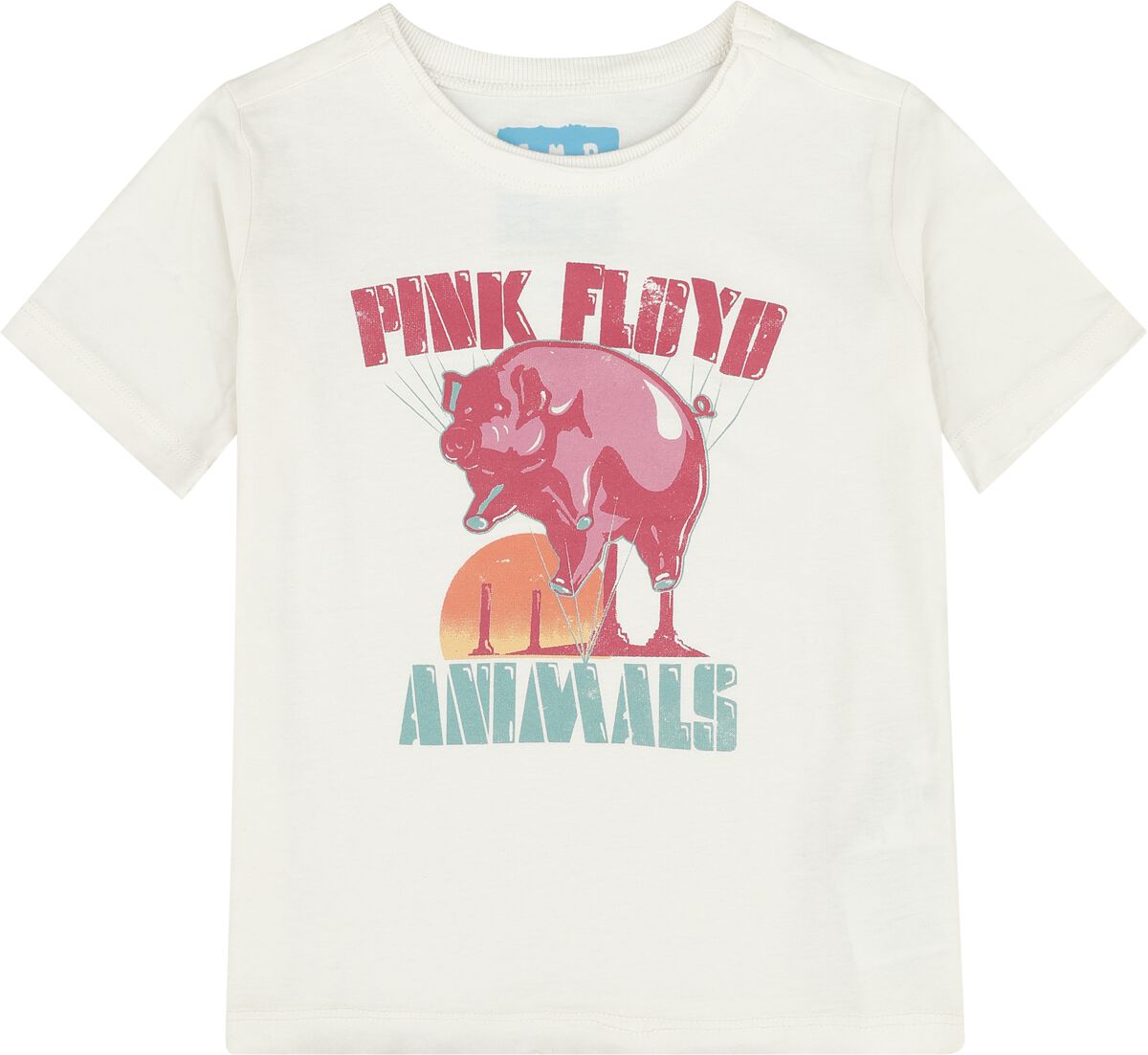 5054488840493 - Amplified Collection - Kids - Animal Balloon T-Shirt altweiß in 128