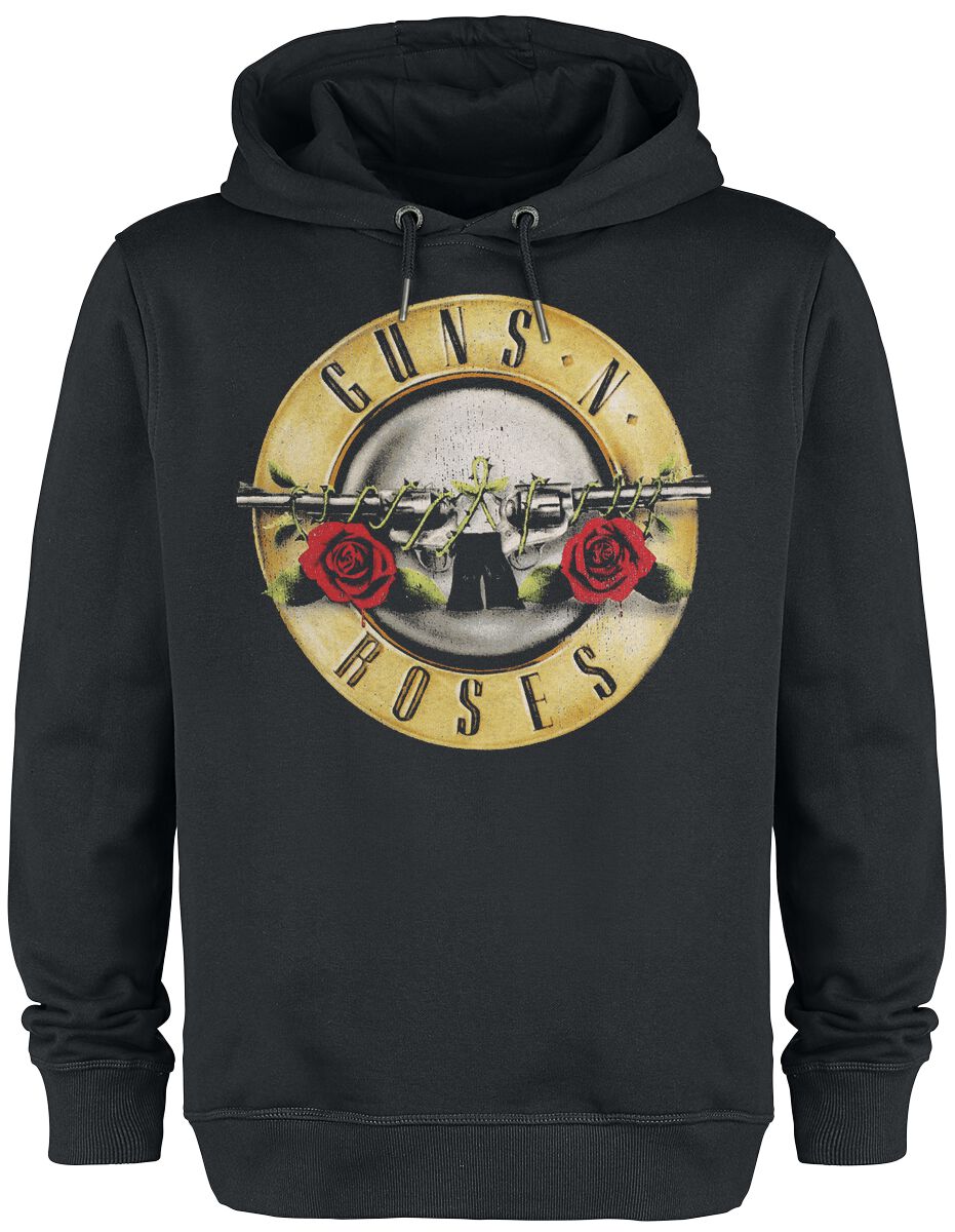 5054488894724 - Guns N Roses Amplified Collection - Drum Kapuzenpullover schwarz in S 5054488894724 - Guns N Roses Amplified Collection - Drum Kapuzenpullover schwarz in S