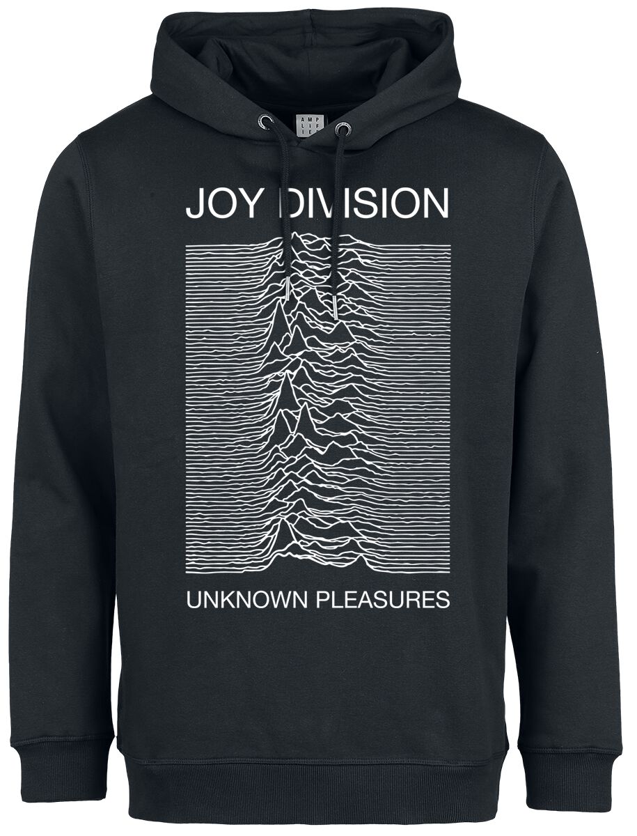 5054488894861 - Amplified Collection - Unknown Pleasures Kapuzenpullover schwarz in S 5054488894861 - Amplified Collection - Unknown Pleasures Kapuzenpullover schwarz in S