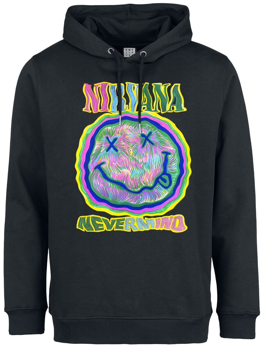 5054488894984 - Amplified Collection - Scribble Nevermind Kapuzenpullover schwarz in 3XL 5054488894984 - Amplified Collection - Scribble Nevermind Kapuzenpullover schwarz in 3XL