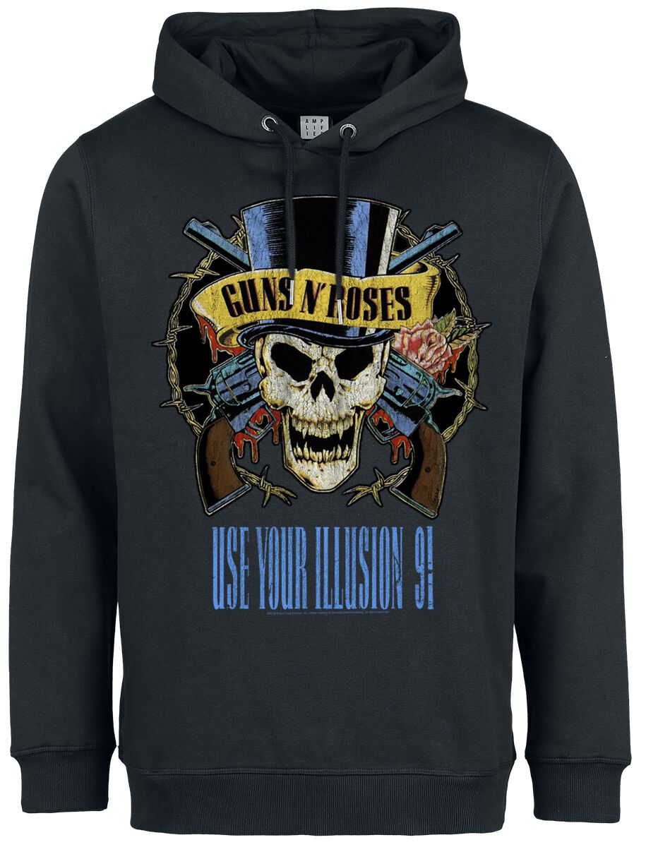 5054488895455 - Guns N Roses Amplified Collection - Use Your Illusion Kapuzenpullover schwarz in XL