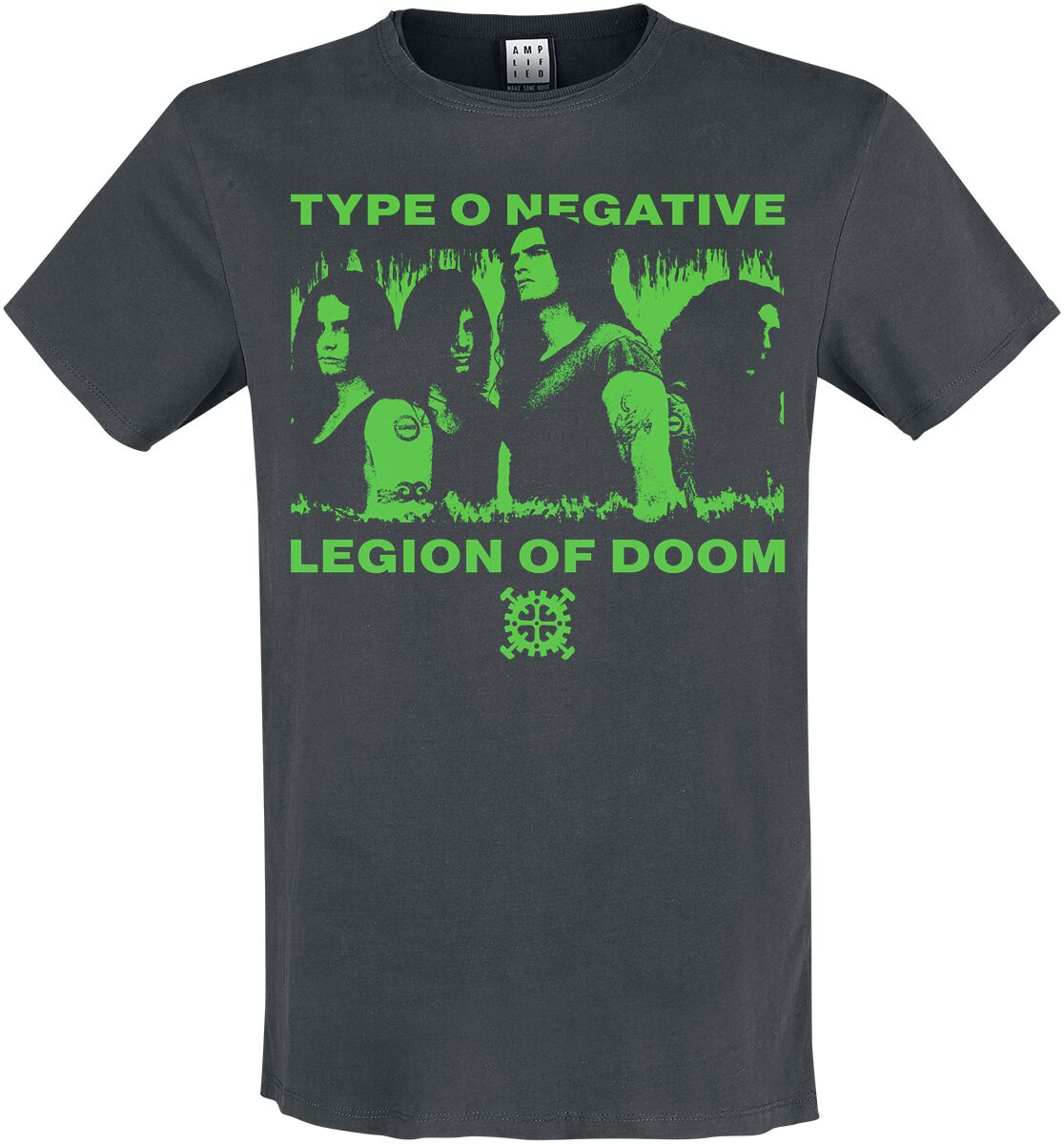 5054488953148 - Amplified Collection - Legion Of Doom T-Shirt charcoal in S