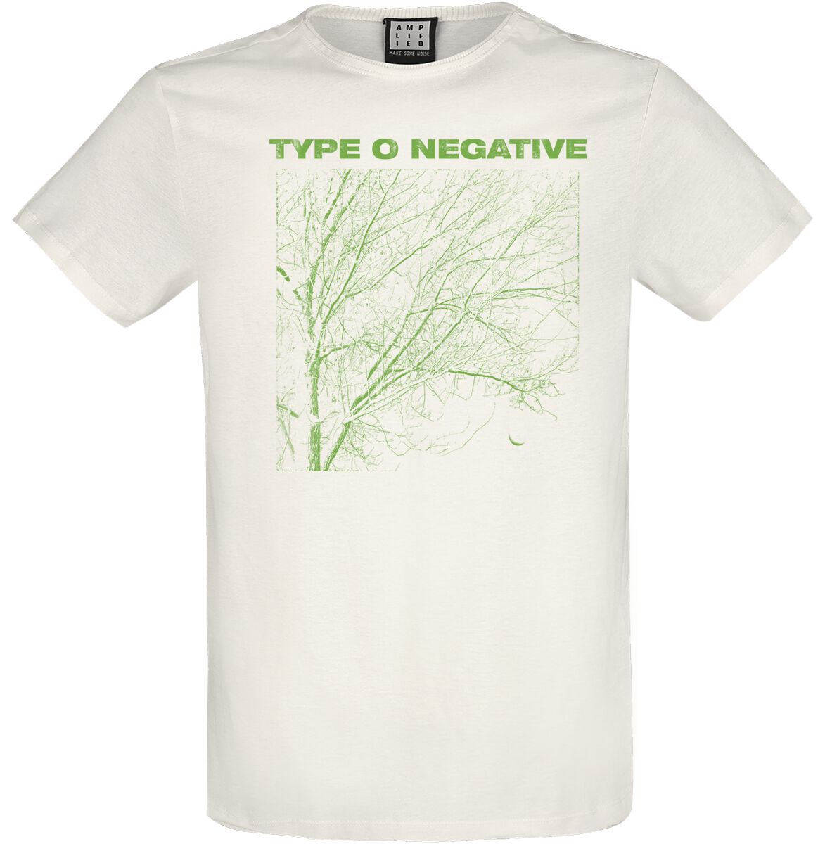 5054488953285 - Amplified Collection - Green Tree T-Shirt altweiß in S