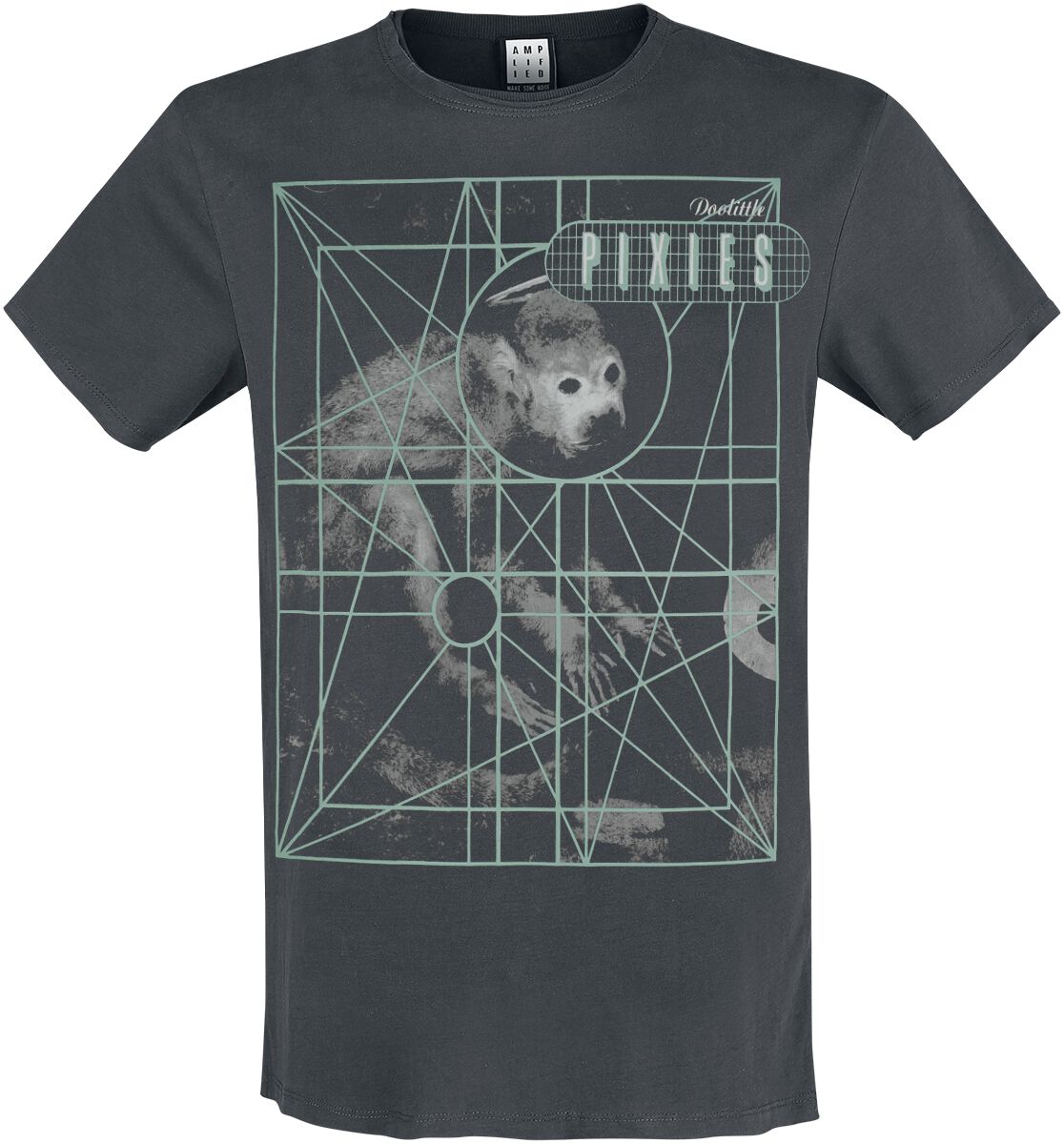 5054488958402 - Amplified Collection - Dolittle T-Shirt charcoal in M