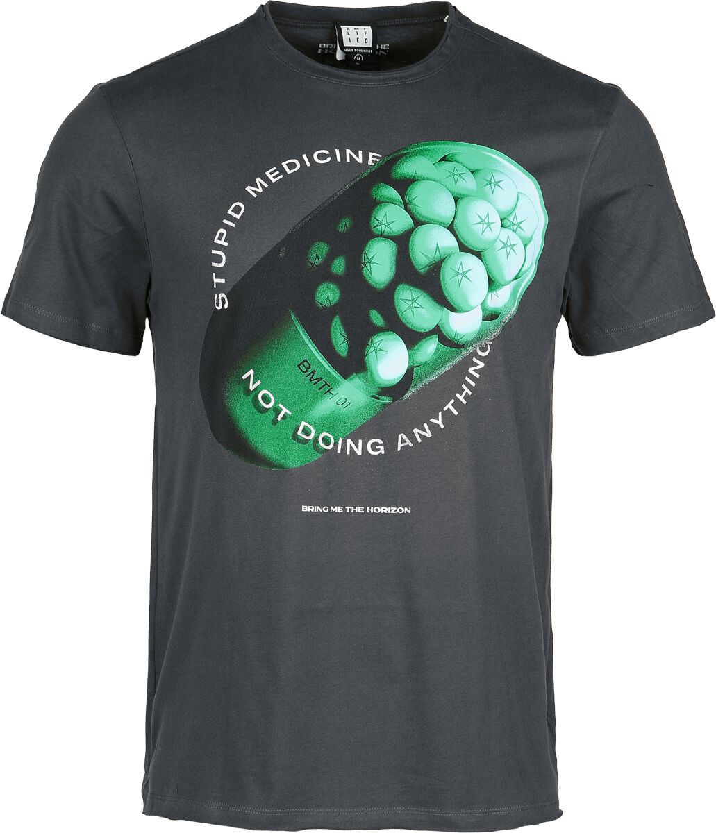 5054488980038 - Stupid Medicine T-Shirt charcoal in M