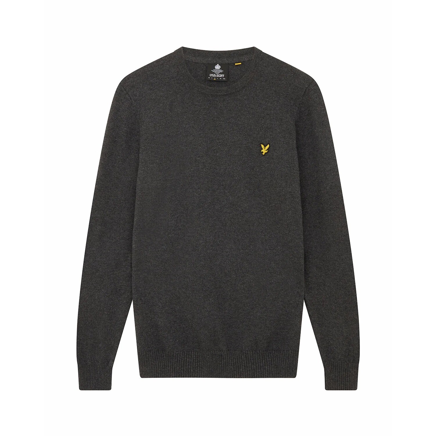 5054783187439 - Pullover mit Rundhalsausschnitt aus Merino-Baumwolle Lyle & Scott 5054783187439 - Pullover mit Rundhalsausschnitt aus Merino-Baumwolle Lyle & Scott