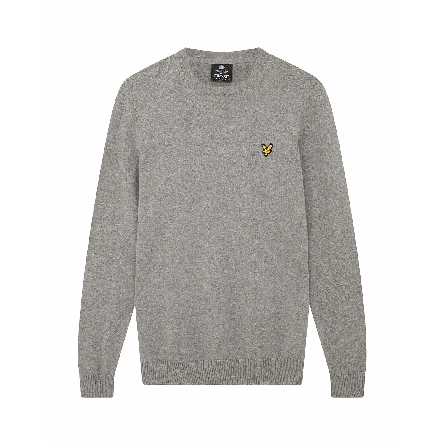 5054783187842 - Pullover mit Rundhalsausschnitt aus Merino-Baumwolle Lyle & Scott 5054783187842 - Pullover mit Rundhalsausschnitt aus Merino-Baumwolle Lyle & Scott