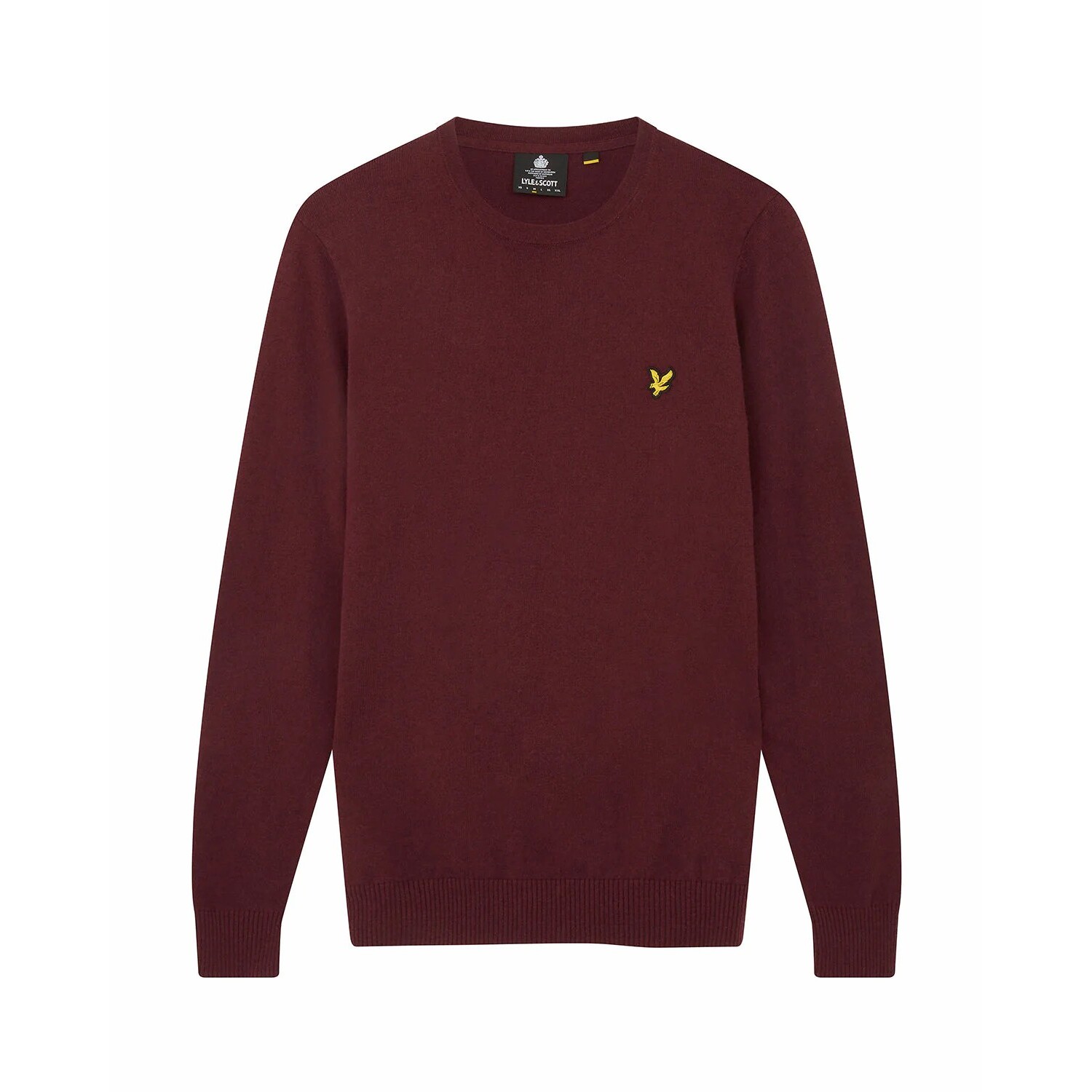 5054783737375 - Pullover mit Rundhalsausschnitt aus Merino-Baumwolle Lyle & Scott