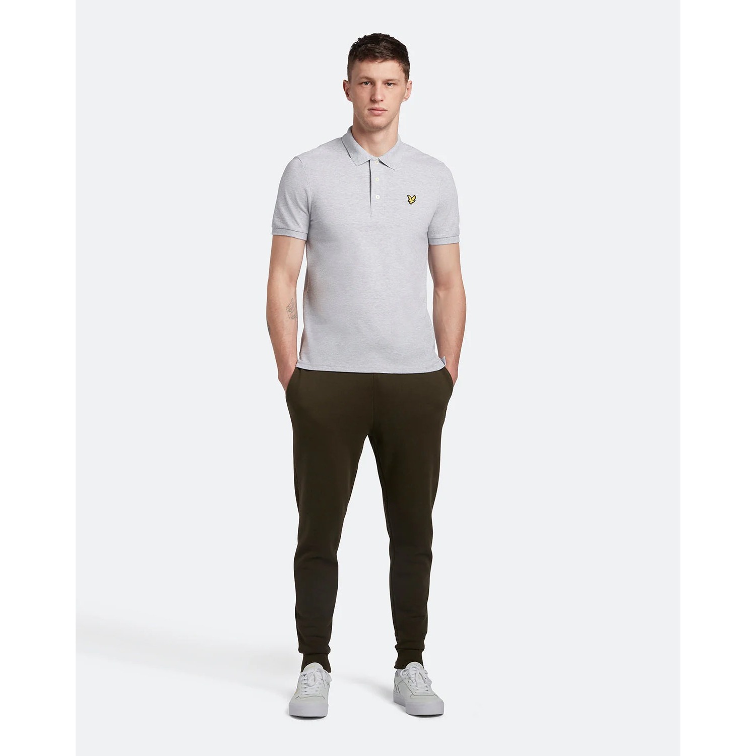 5054783940843 - Einfarbiges Poloshirt Lyle & Scott 5054783940843 - Einfarbiges Poloshirt Lyle & Scott