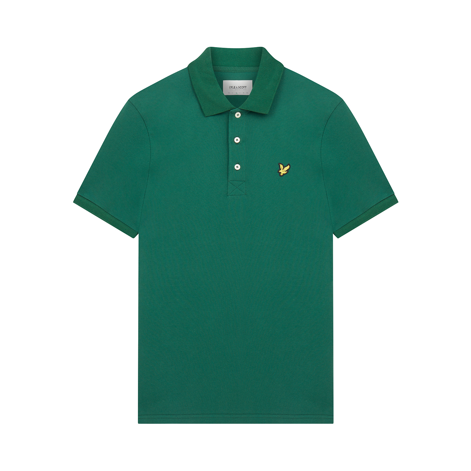 5054783967222 - Einfarbiges Poloshirt Lyle & Scott 5054783967222 - Einfarbiges Poloshirt Lyle & Scott