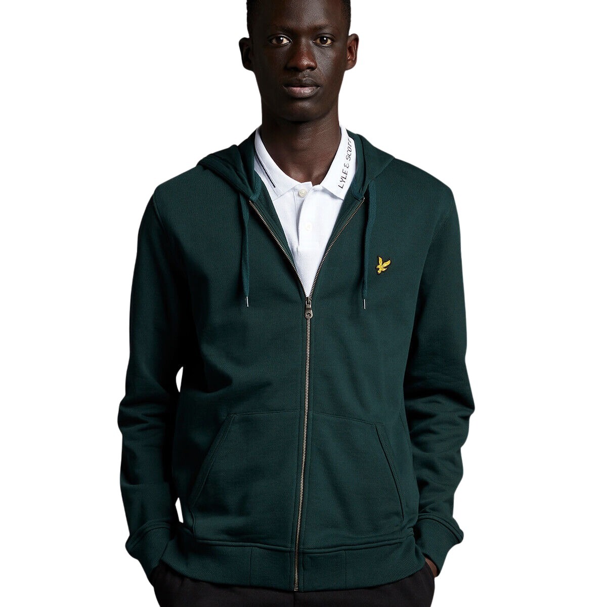 5054783978433 - Lyle&Scott Kapuzensweatshirt mit Reißverschluss