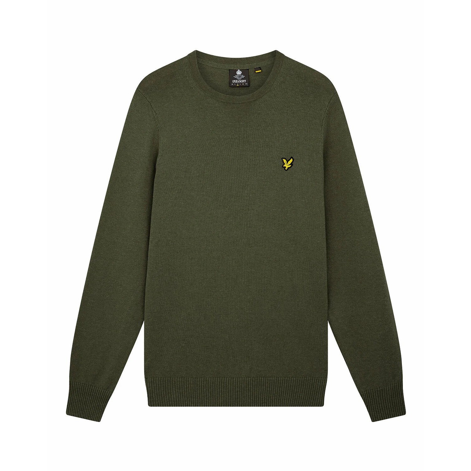 5054783981853 - Pullover mit Rundhalsausschnitt aus Merino-Baumwolle Lyle & Scott