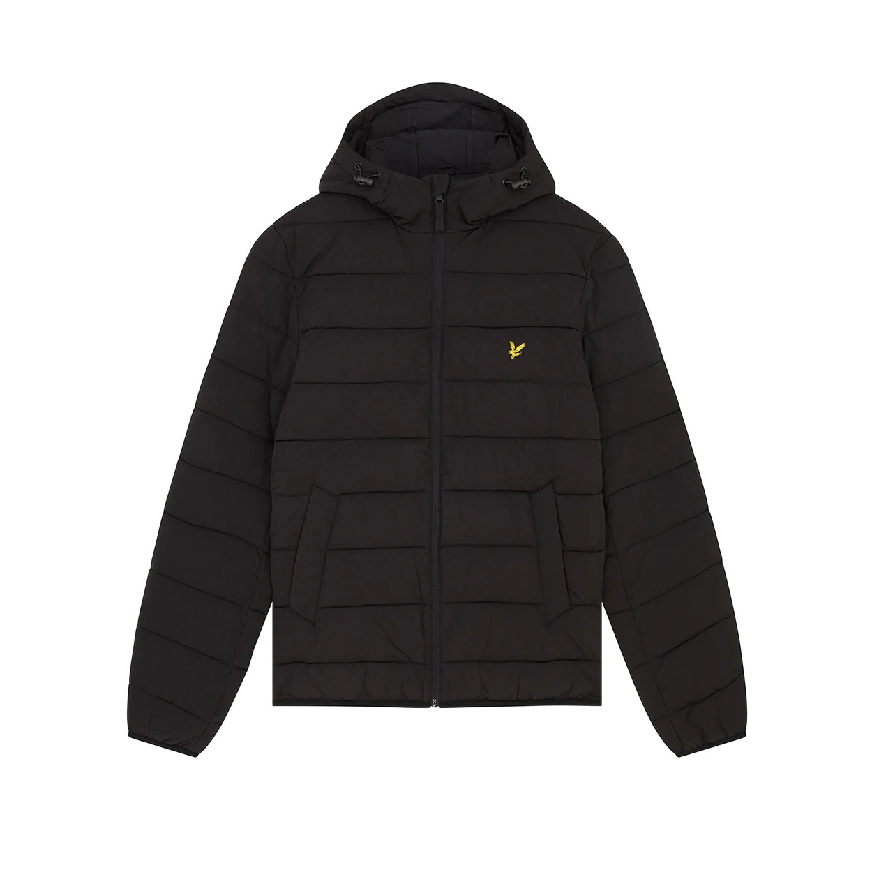 5054783982195 - Lyle & Lightweight Puffer Jacket Jet Black 5054783982195 - Lyle & Lightweight Puffer Jacket Jet Black