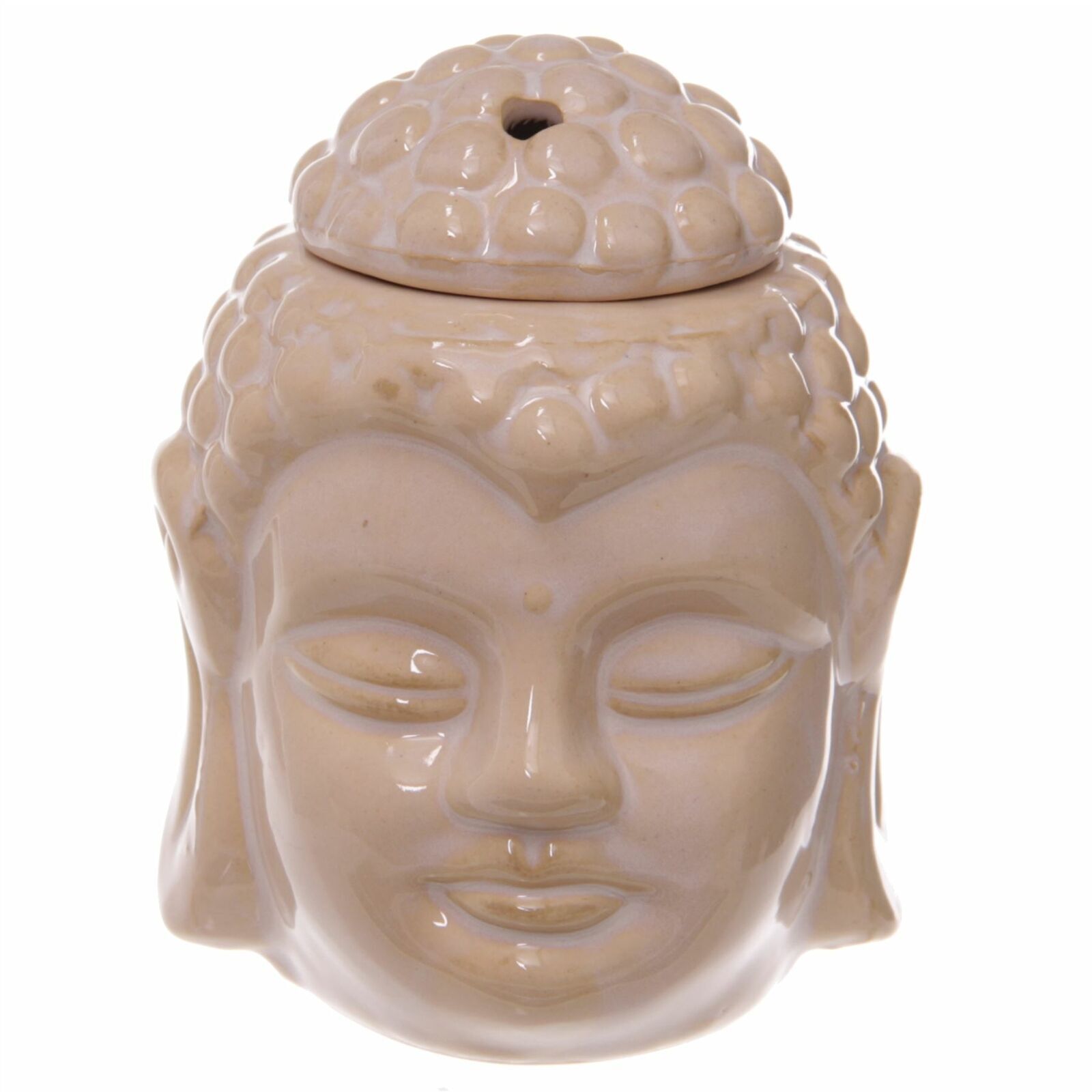 5055071671203 - Ölbrenner lackiert Crackle Buddha-Kopf thaï Puckator