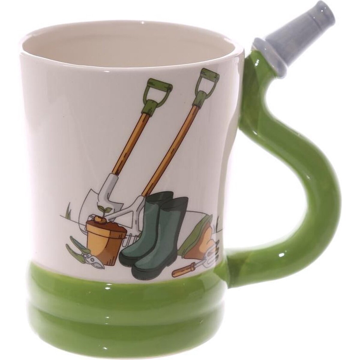 5055071710858 - Keramikbecher mit schlauchförmigem Henkel Puckator