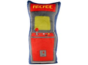 5055071736674 - Game Over Kissen Arcade-Spiel blau rot bestickt 100 % Polyester in Polybeutel