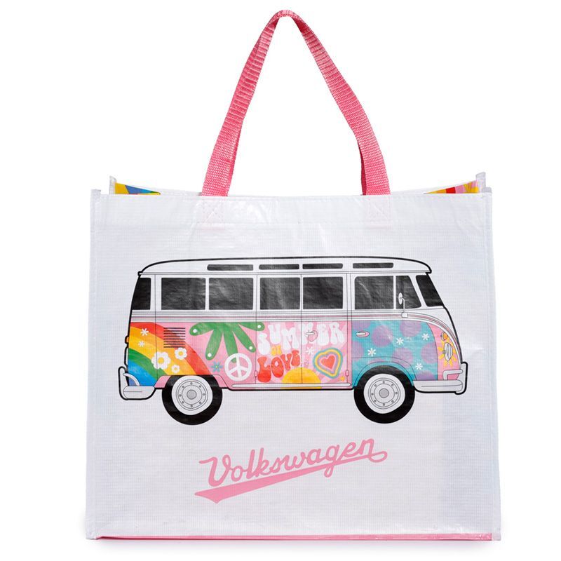 5055071759215 - Tote Bag aus Kunststoff Volkswagen - Van Bus Combi VW T1 Summer Love