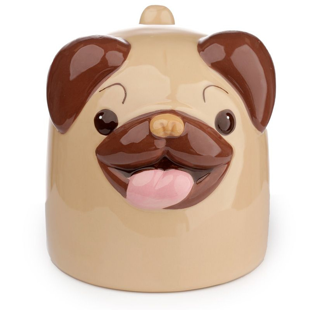 5055071763106 - Umdrehbare Tasse Kopf nach unten Hund Mops Mops Puckator