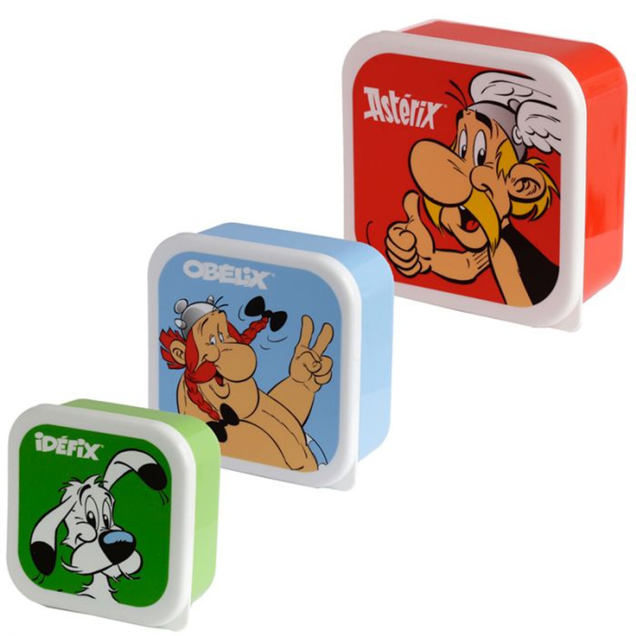 5055071763564 - Set von 3 Lunchpaketen box Astérix Obélix et Idéfix Dogmatix 5055071763564 - Set von 3 Lunchpaketen box Astérix Obélix et Idéfix Dogmatix